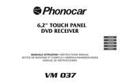 Phonocar VM 037 Notice De Montage Et D'emploi