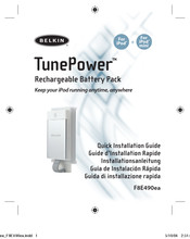 Belkin TunePower F8E490ea Mode D'emploi