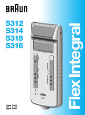 Braun FlexIntegral 5315 Mode D'emploi
