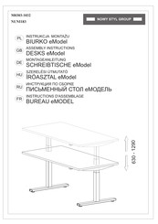 Buromobel Experte eModel Instructions D'assemblage