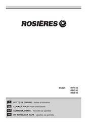 ROSIERES RSB 94 Mode D'emploi