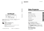 Sony VPL-FX52 Guide De Référence Rapide