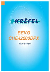 Beko CHE42200DPX Mode D'emploi