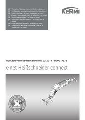 Kermi x-net Heißschneider connect Notice De Montage