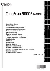 Canon CanoScan 9000F Mark II Mode D'emploi