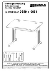 Germania 0650 Mode D'emploi
