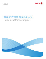 Xerox CopyCentre C75 Guide De Référence Rapide