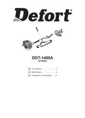Defort DDT-1400A Mode D'emploi