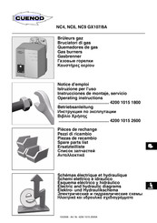 Cuenod NC9 GX107/8A Mode D'emploi