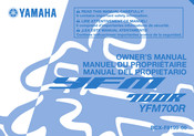 Yamaha YFM700R 2020 Manuel Du Propriétaire