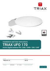 Triax UFO 170 Mode D'emploi