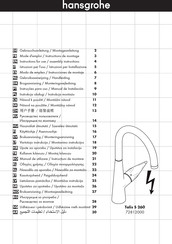 Hansgrohe Talis S 260 72812000 Mode D'emploi