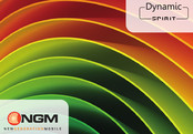 NGM Dynamic SPIRIT Guide Rapide