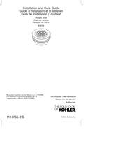 Kohler K-9132 Guide D'installation Et D'entretien