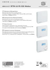 S+S Regeltechnik AERASGARD RFTM-LQ-PS-CO2-MODBUS Notice D'instruction