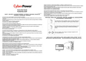 Cyberpower BU600E Guide Rapide