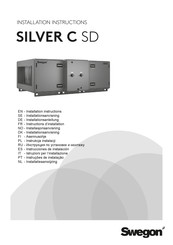 Swegon SILVER CSD Instructions D'installation
