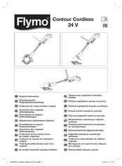 Flymo Contour Cordless 24 V Traduction Du Mode D'emploi Original