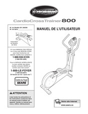Freespirit Cardio Cross Trainer 800 Manuel De L'utilisateur