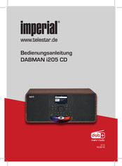 Telestar Imperial DABMAN i205 CD Mode D'emploi