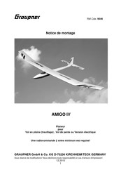GRAUPNER AMIGO IV Notice De Montage