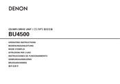 Denon BU4500 Mode D'emploi