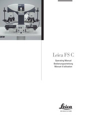 Leica Microsystems FS C Manuel D'utilisation