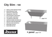 RAVAK City Slim Instructions De Montage