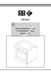 FAR FM212X/1 Notice D'installation Et D'utilisation