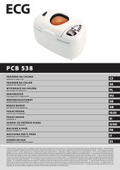 ECG PCB 538 Mode D'emploi