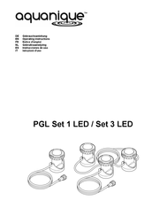 aquanique PGL Set 1 LED Notice D'emploi