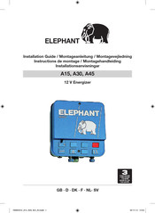 ELEPHANT A45 Instructions De Montage