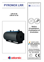 Atlantic PYRONOX LRR 52 Notice D'installation, D'utilisation Et D'entretien