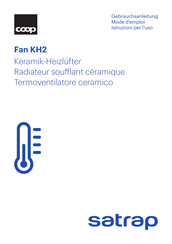Satrap Fan KH2 Mode D'emploi