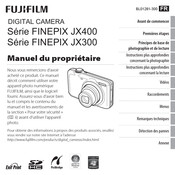 FujiFilm FINEPIX JX400 Série Mode D'emploi