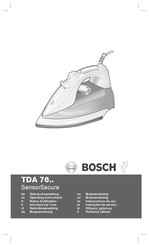Bosch SensorSecure TDA 76 Série Notice D'utilisation