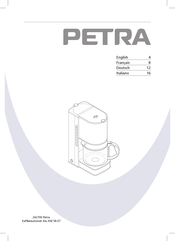 Petra KM 58.07 Mode D'emploi