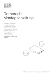 Dornbracht 13 710 740-FF Instructions De Montage
