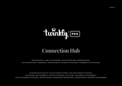 Twinkly Pro Connection Hub Guide D'instructions