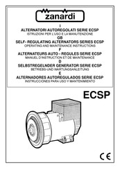 zanardi ECSP 32 1L Mode D'emploi