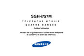 Samsung SGH-i757M Guide D'utilisation