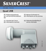 SilverCrest Quad LNB Manuel D'utilisation