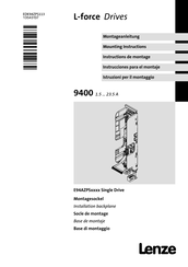 Lenze E94AZPS Série Instructions De Montage