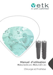 Lyra etk naturactis Ø3 Manuel D'utilisation