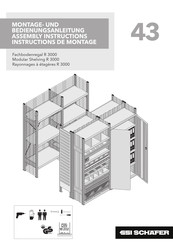 SSI SCHAEFER R 3000 Instructions De Montage