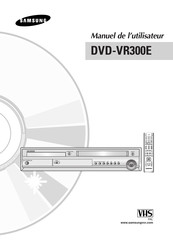 Samsung DVD-VR300E Manuel De L'utilisateur