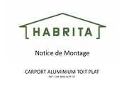 HABRITA CAR 3050 ALTP Notice De Montage