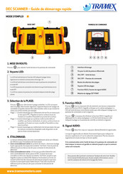 TRAMEX Dec Scanner Guide De Démarrage Rapide