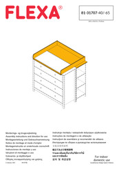 Flexa 81-31707-65 Mode D'emploi