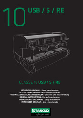 Rancilio CLASSE 10 USB Instructions